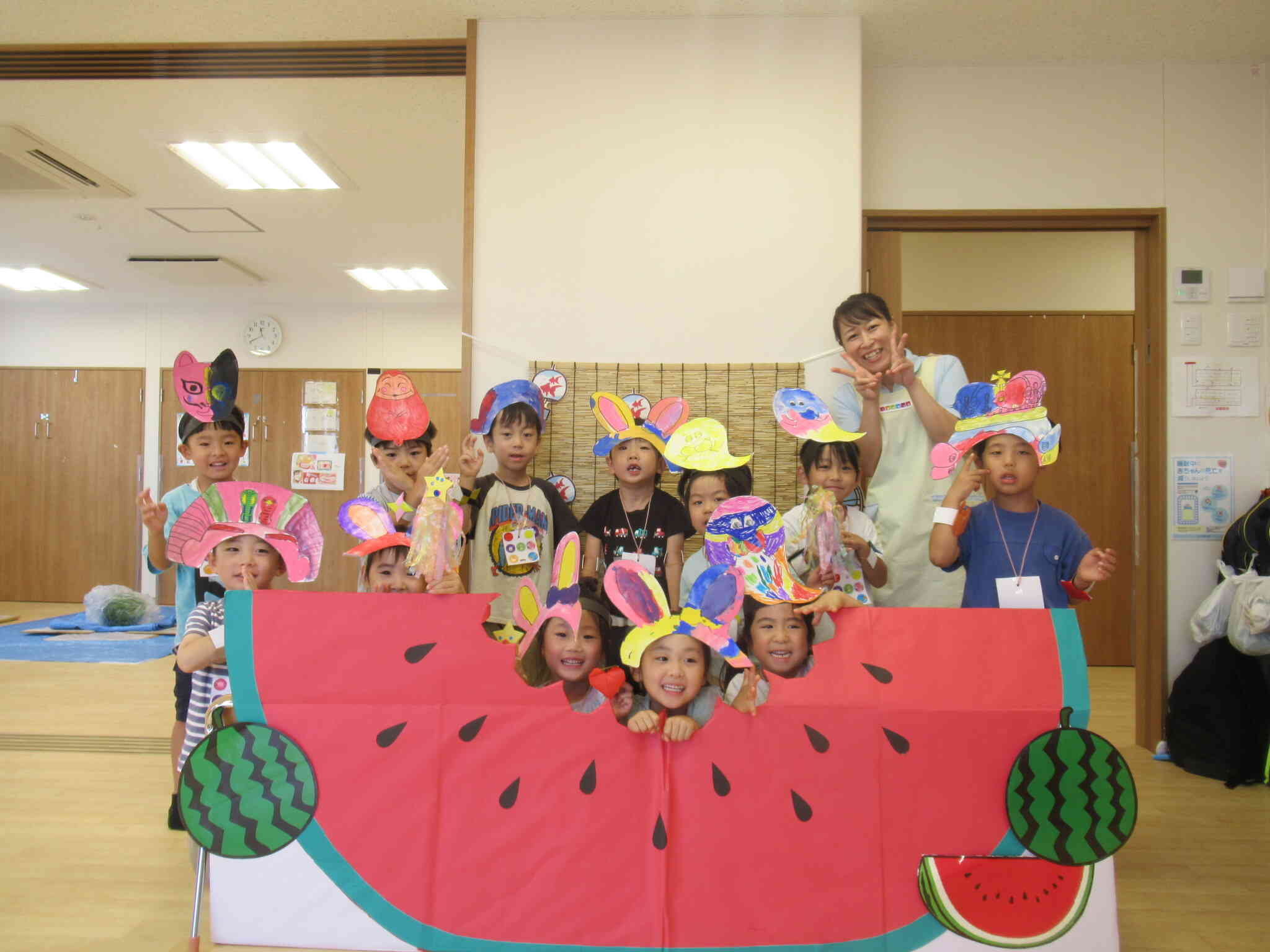 夏祭りごっこ🏮✨おぐまの保育園