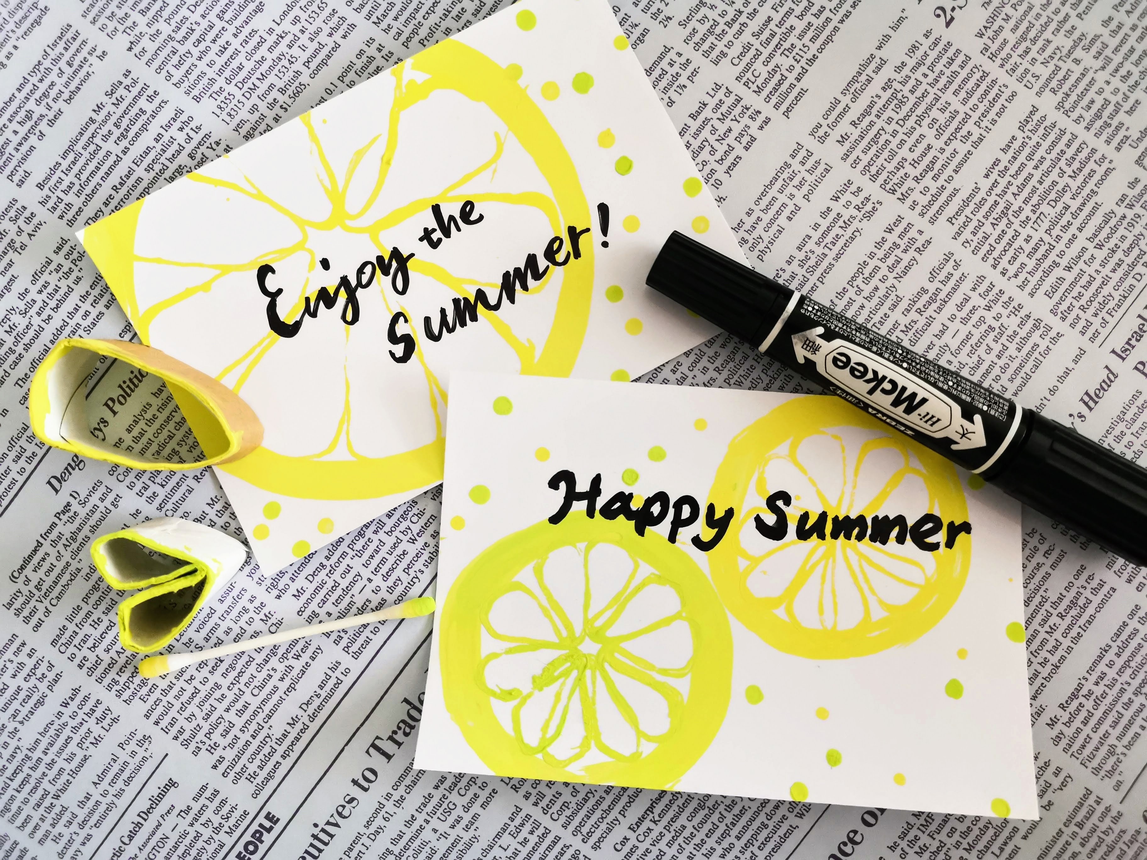 こどもから先生へ！手作りの「暑中・残暑見舞い」アイデア季節の工作アイデア集- こうさくポケット