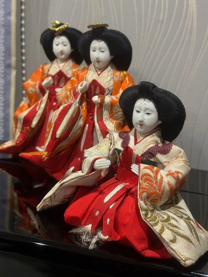 送料込み 高級雛人形3段 雛人形三段飾り、五人飾りの販売-人形専門