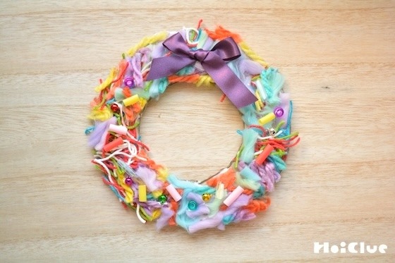 動画 クリスマスリース 紙皿と毛糸で幸せをキャッチ保育士の転職・採用は 保育士バンク！