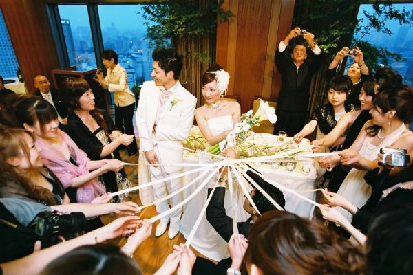 ブーケプルズのリボン、ダイソーでGET!プレ花嫁のウェディングノート