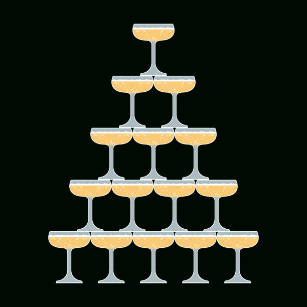 80 シャンパンタワー Stock Photos, High-Res Pictures, and Images - Getty Imagesパーティー, シャンパングラス, 豪華