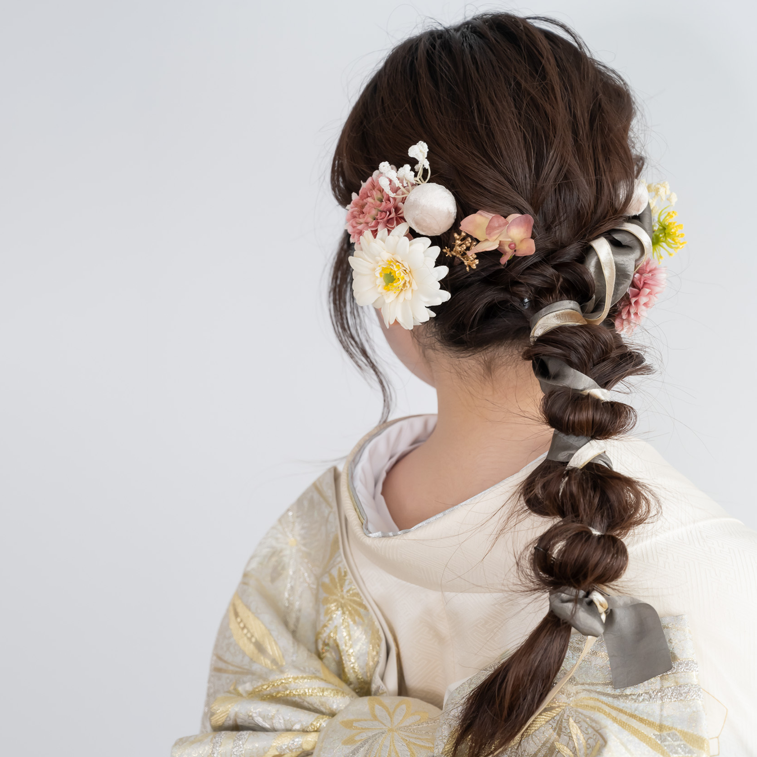 編み下ろし＊⁡編み下ろしヘアはミ