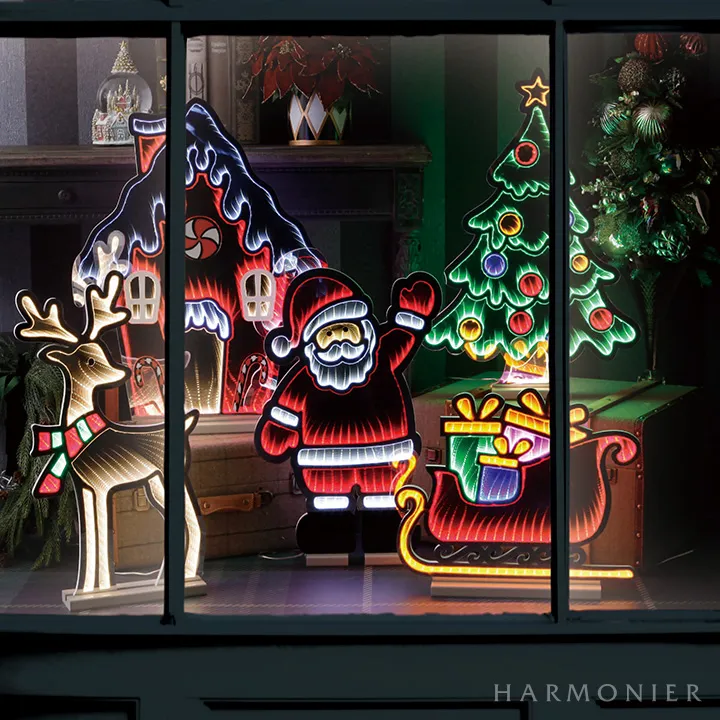 クリスマス装飾・ディスプレイのイメージサンプル 水野染工場 雑貨屋