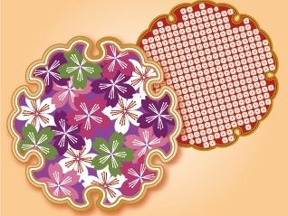 着物の柄で人気の雪モチーフ雪輪文様の意味と由来