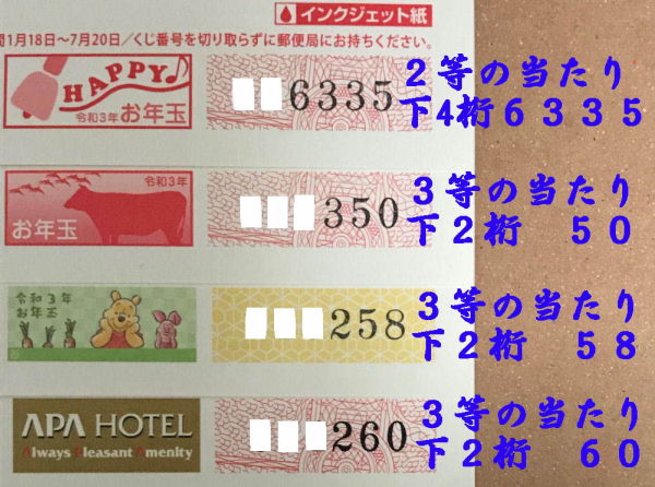 2023年用お年玉付郵便葉書 200枚 ➕50枚 Amazon年賀状 2025