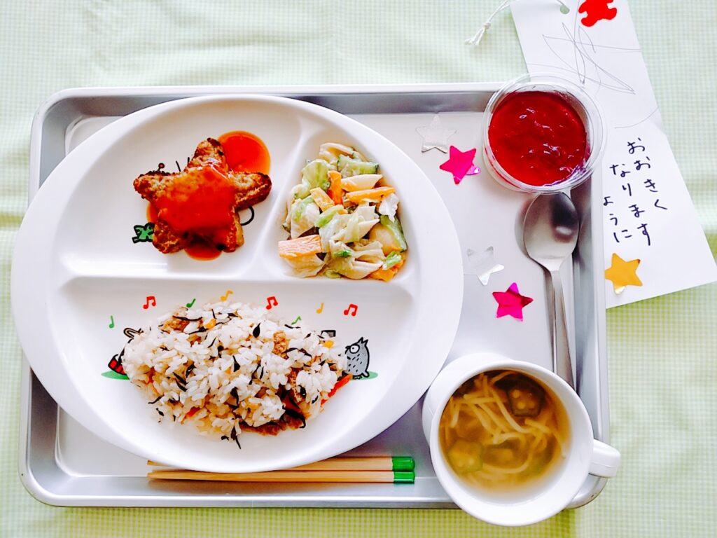 七夕ワンカップそうめん🎋 七夕七夕レシピ保育園レシピ１歳ごはんこどもごはんTikTok