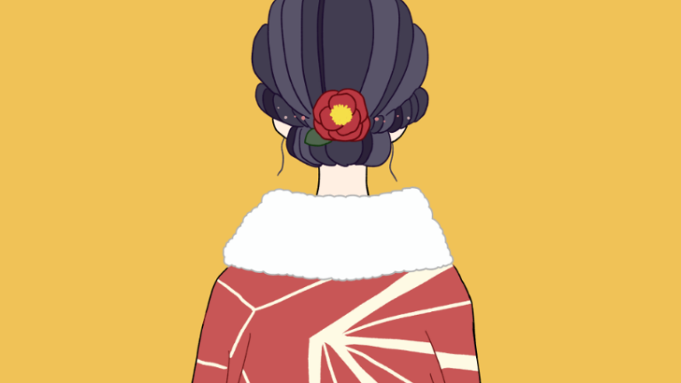 巫女さんと初詣の女の子ぽむの部屋