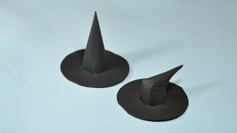 ハロウィン帽子の作り方！魔女の帽子を100均材料で手作り工作・自由研究All About