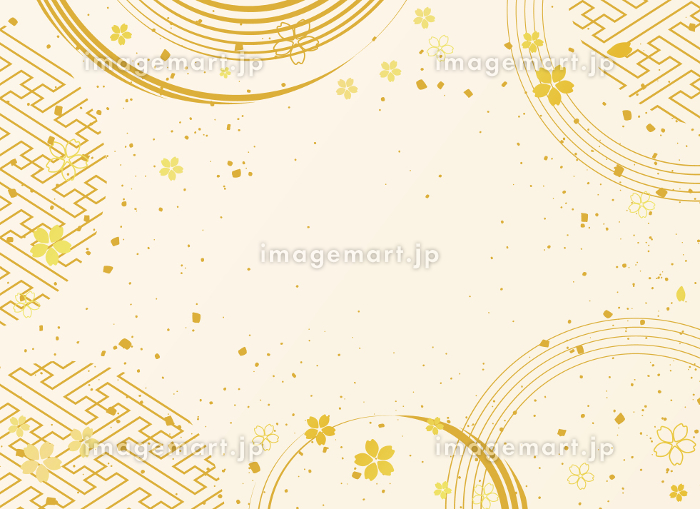 フリーイラスト松と竹と梅と菊の新春の背景でアハ体験GAHAG著作権フリー写真・イラスト素材集 - GAHAG著作権フリー写真・ イラスト素材集