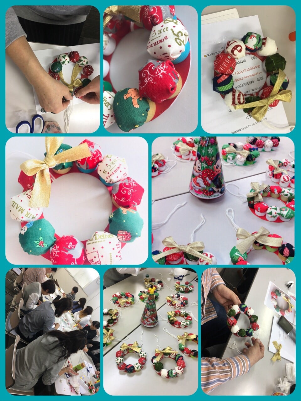 クリスマスリース キャンドルリース 手作りキット もみの木 造花 クリスマス モミの木 -アトリエブルージュ・flower shop -プレゼント＆ギフトのギフトモール