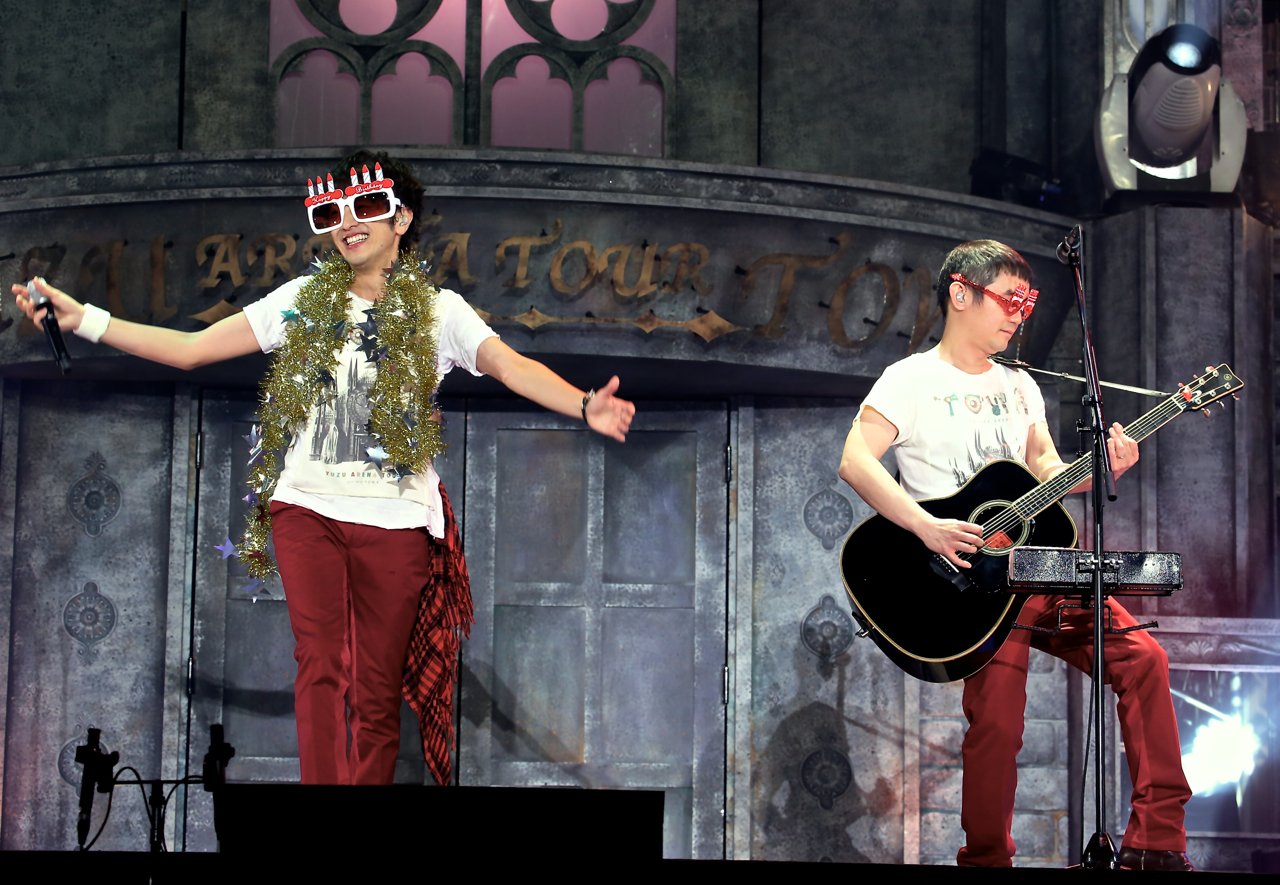 ゆず、生声で飾ったKアリーナ始まりの一歩 世界最大級の音楽特化型会場ついにオープン ライブレポート写真10枚- 音楽ナタリ