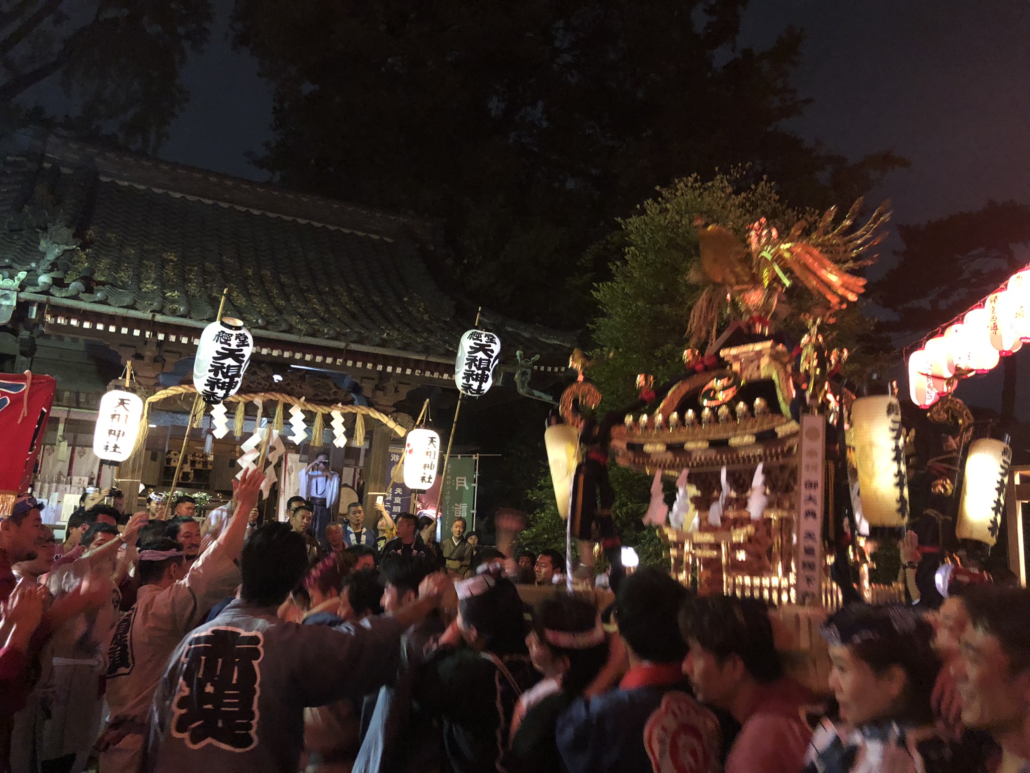 世田谷八幡宮例大祭へ行ってきました。