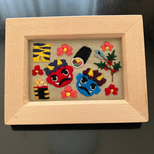 2月の壁面 「節分！心の鬼をやっつけよう」 保育士ワーカ