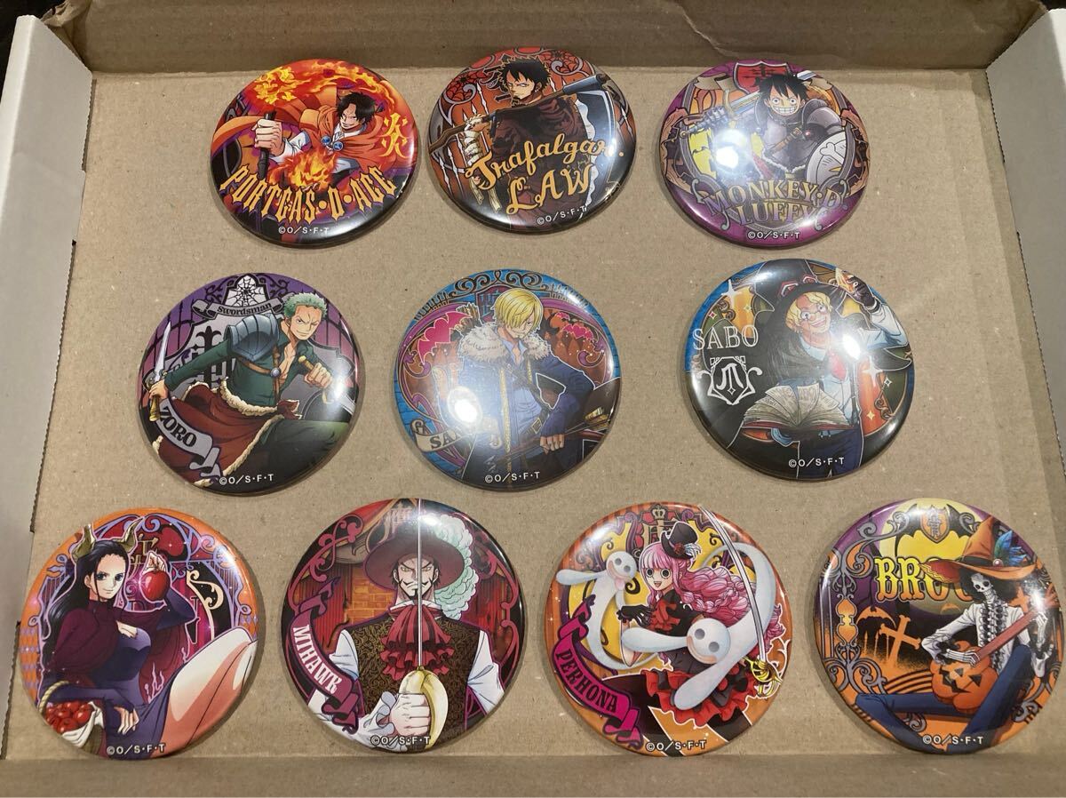 新品未使用 ワンピース☆ワンピースタワー限定ハロウィン缶バッジ☆ゾロ 新品未使用
