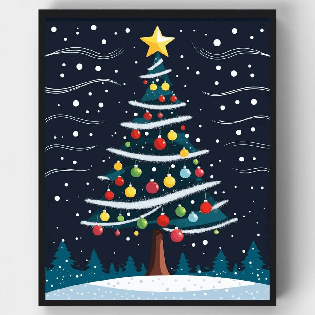 トナカイオーナメントの塗り絵が無料！ぬりえワールド