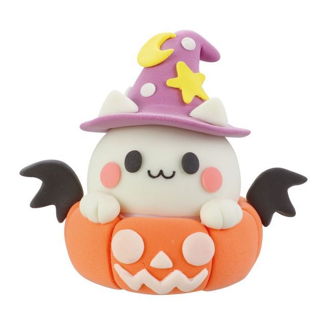 アーテック ねんどでつくる ハロウィンランタン 7色に光る粘土芯材 おばけの作り方付 簡単手作りランタンキット ハロウィン 手作りキット おばけランタン工作キット ワークショップ粘土 かぼちゃのお化けランタンを手作りしてみた。ハロウィン工作 Clay Tutorial