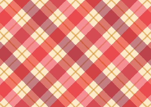 タータンチェック 赤イラスト無料イラスト・フリー素材なら「イラストAC」