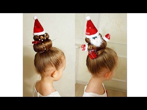 クリスマスにピッタリ❤︎ツリーみたいなアレンジ女の子のママ必見！子供のヘアアレンジ♡
