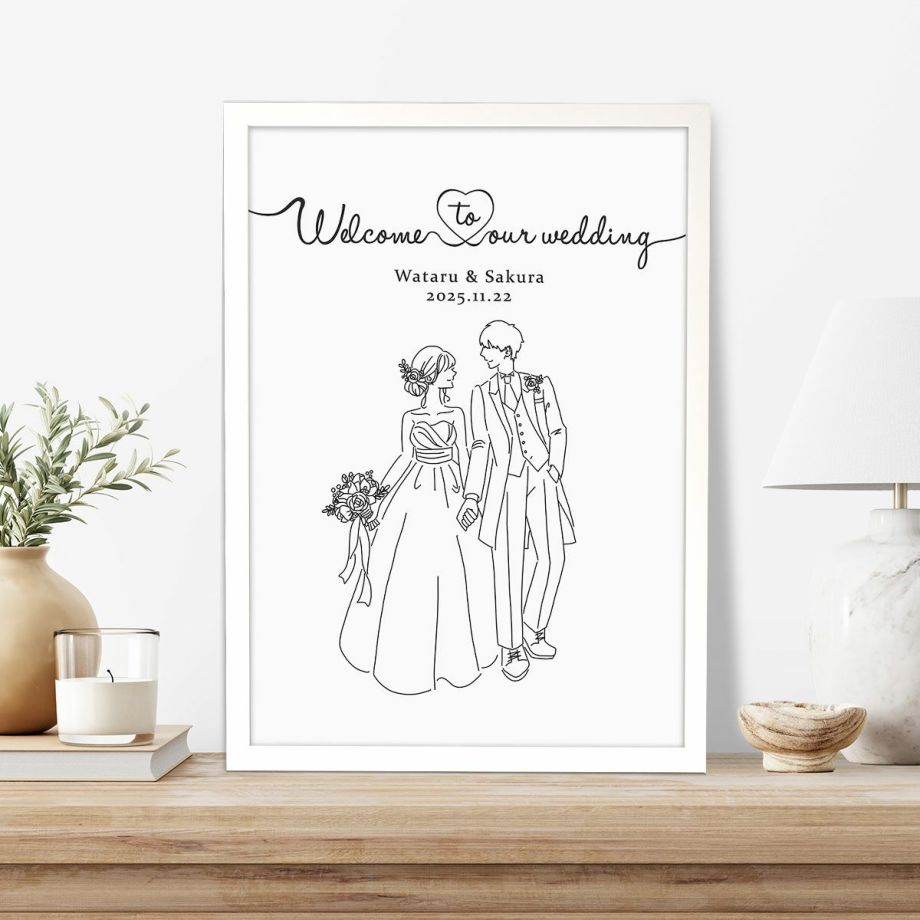 結婚式ウェルカムボードイラスト - No: 23204096無料イラスト・フリー素材なら「イラストAC」