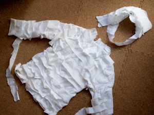 ハロウィン〜 簡単に仮装！ ミイラ男の作り方にチャレンジ！ - つきのつれづれ