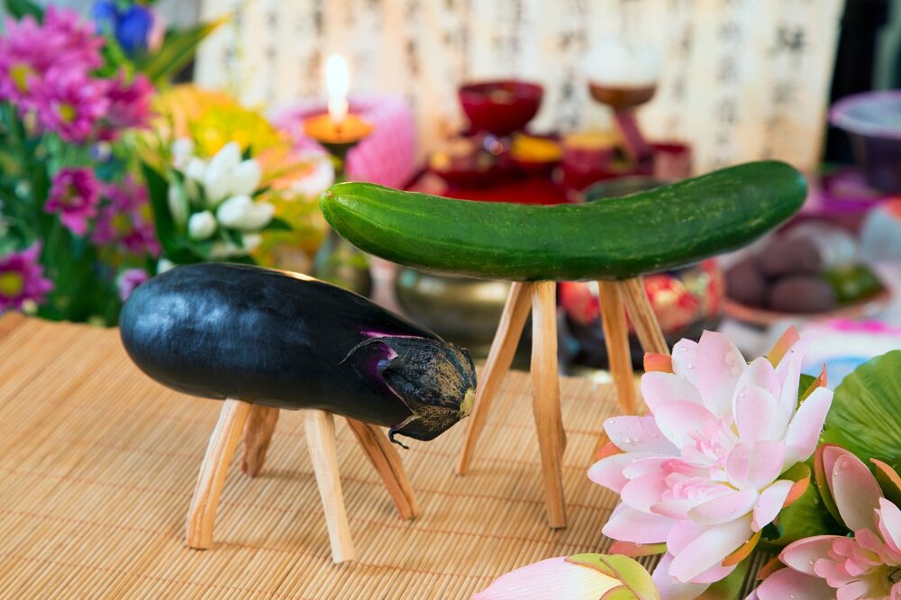 お盆のなすときゅうり、どっちが馬でどっちが牛？意味と飾り方を解説！ : Effective's Blog