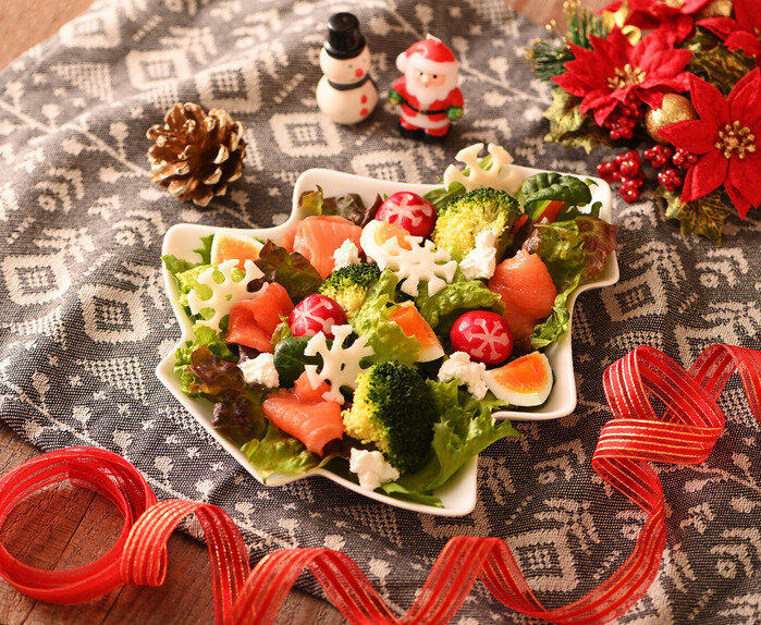 から揚げクリスマスツリー🎄ジャパンフードサービス