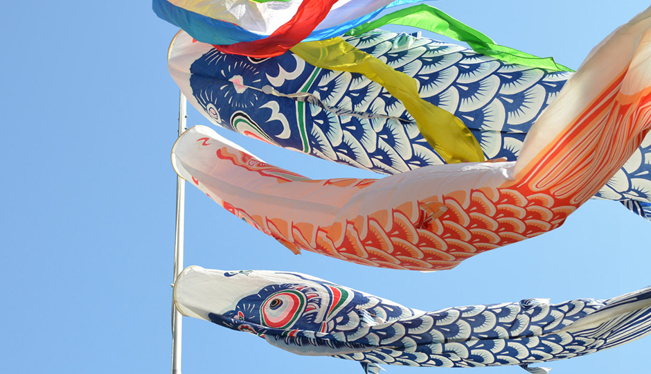 端午の節句手作りキット・福ふくこいのぼり 生地 和柄 和布 ちりめん手芸通販布がたり