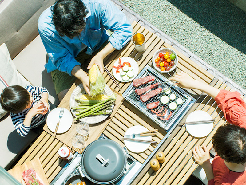 オリジナルのバーベキューグリルでおうち時間をおしゃれに 彦根市京阪グリーン滋賀・京都・大阪のエクステリア・ガーデン・外構工事