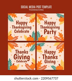 夏の感謝祭の無料チラシテンプレート-パワポンbyアスクル