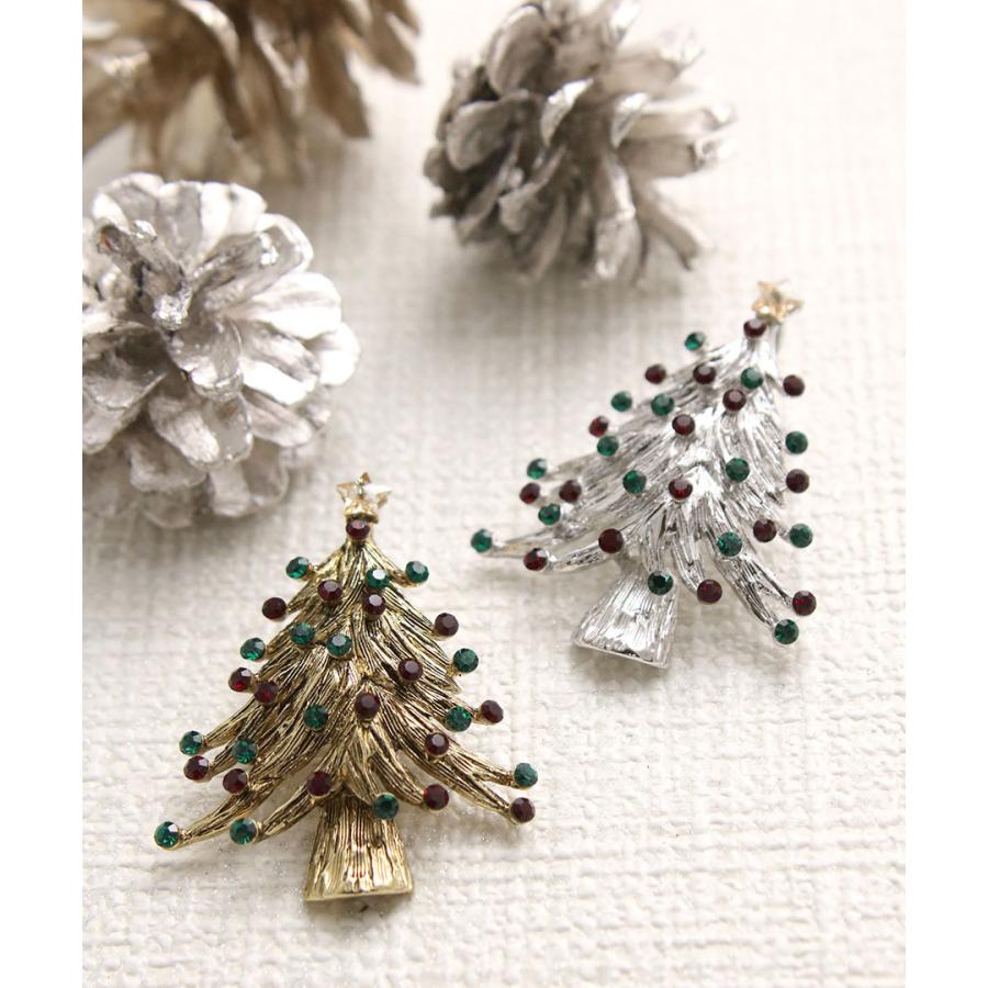 スワロフスキー クリスマスのブローチ - +sourireminne byGMOペパボ 国内最大級のハンドメイド・手作り通販サイト