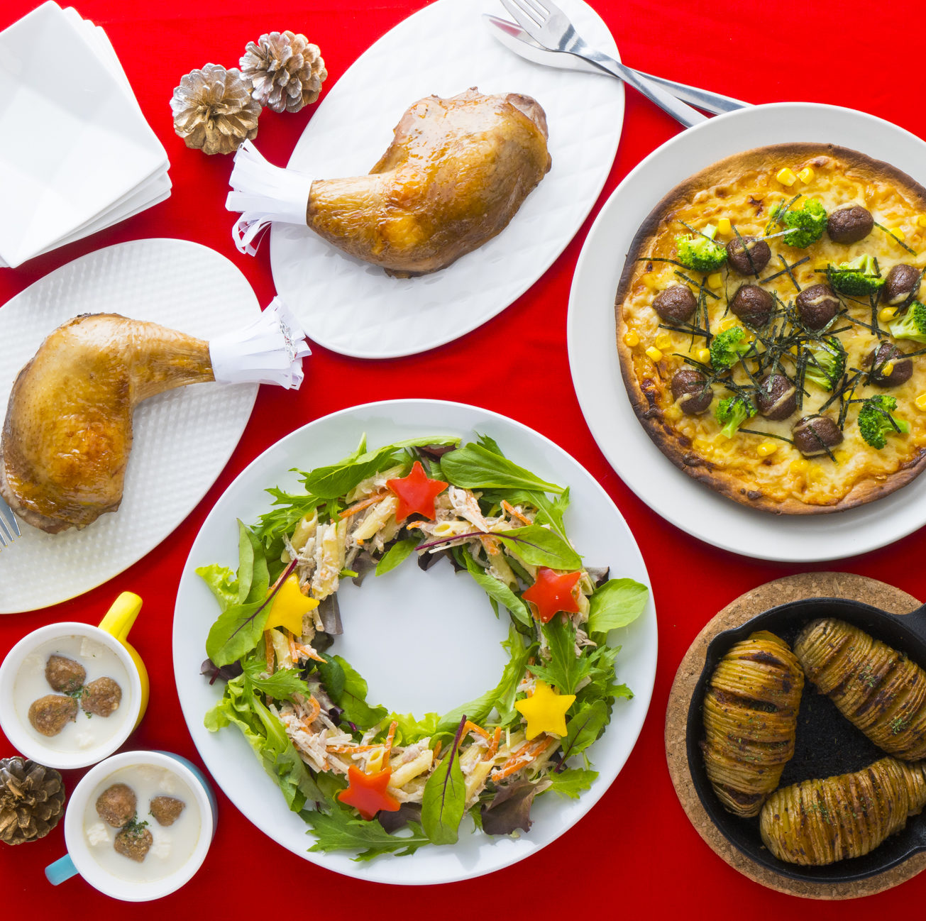 今日のごはん 2022 全部手作りしたクリスマスディナー！ - みはるごはんバンザイ