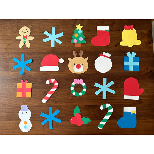 ラミネート可 キット 画用紙 壁面 「大きなクリスマスツリー♪」 クリスマスツリー リース クリスマス 星 かわいい 切り絵 紙という名のふわふわな夢通販 18404544Creema クリーマ