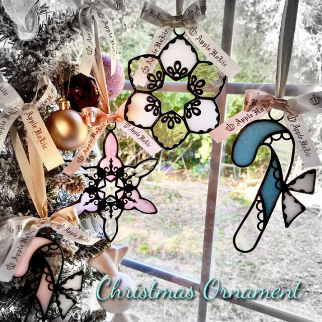 ステンドグラス クリスマスノームのオーナメント その他インテリア雑貨 Atelier 108 通販 18475586Creema クリーマ