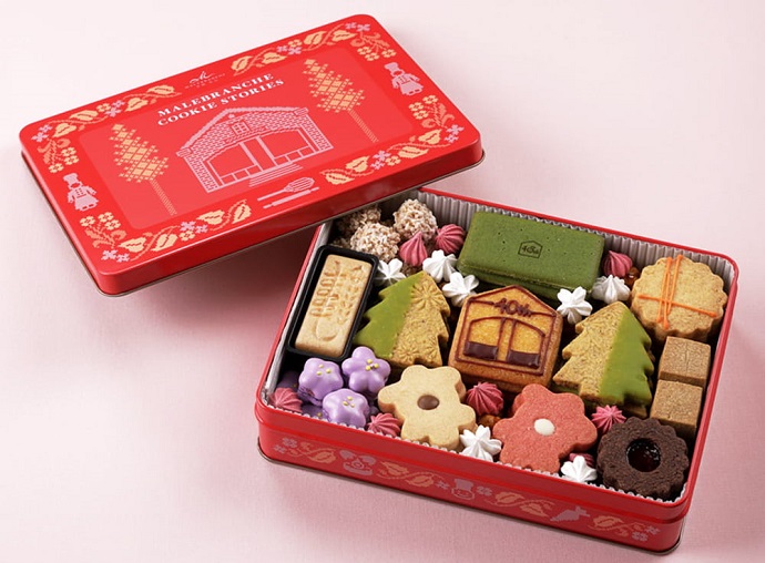 クリスマスクッキー缶 仏蘭西菓子 お菓子屋 レニエネットスイーツ.net