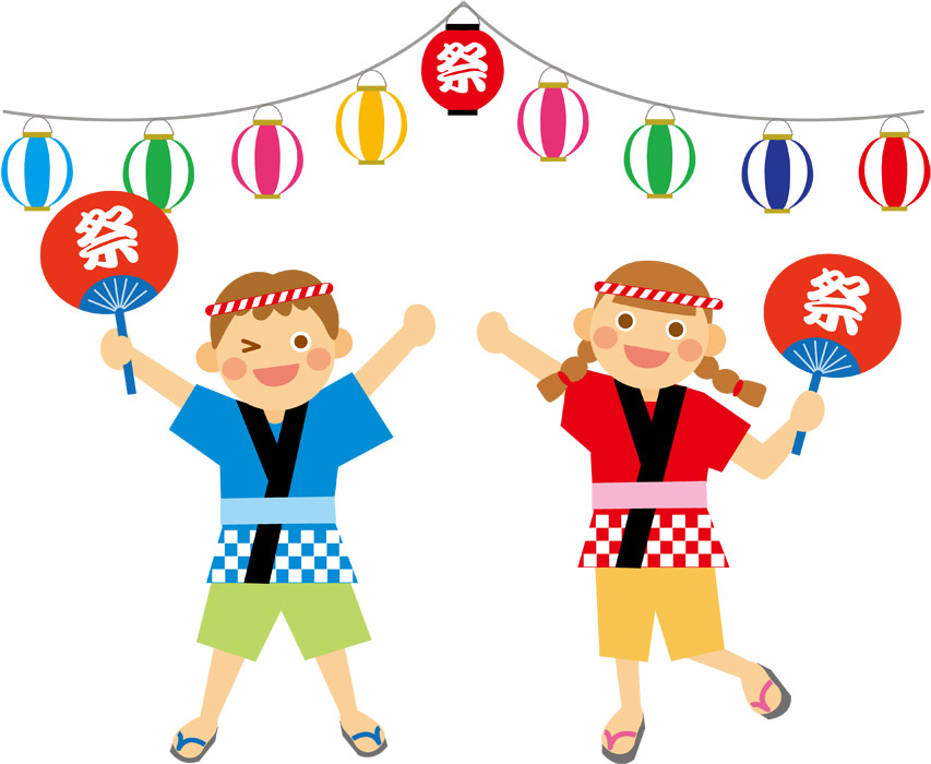 子供が描いたお祭りの屋台の絵のイラスト素材241793935- イメージマート