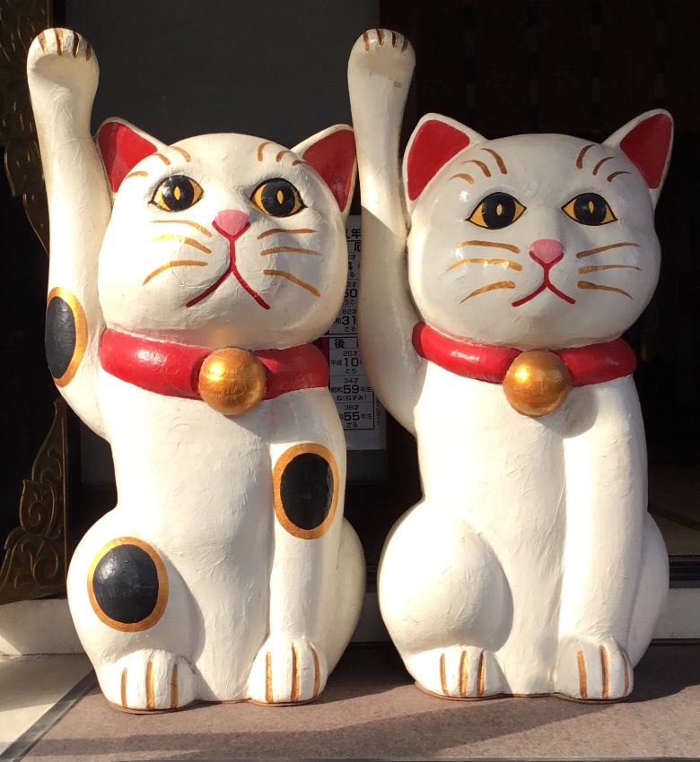 Amazon今戸神社 招き猫 御朱印帳 ネイビー朱印帳・集印帳文房具・オフィス用品