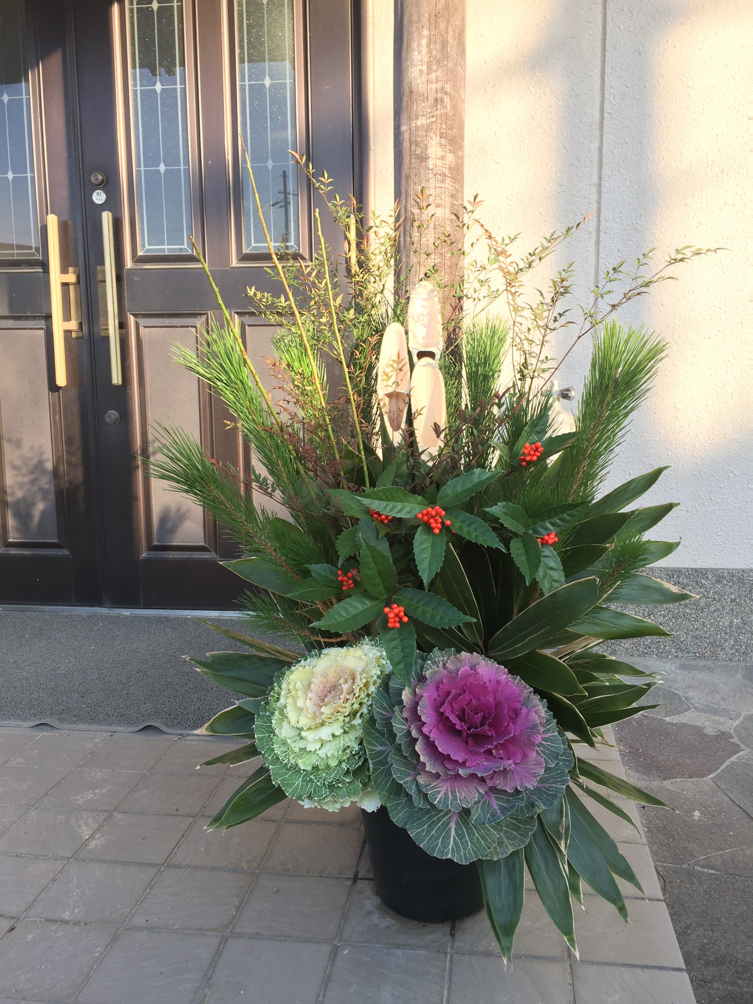 お正月によく見かける葉牡丹てなに