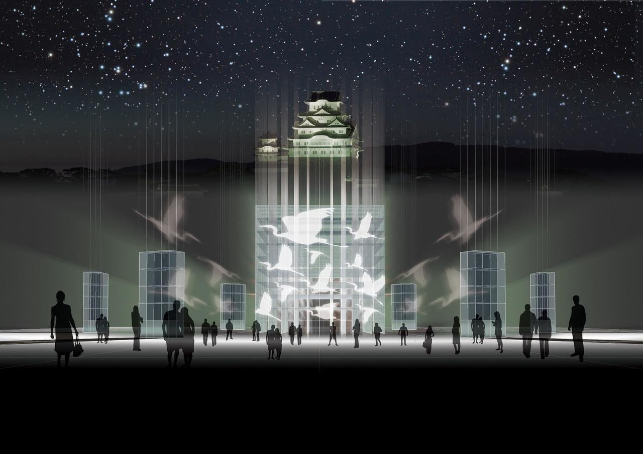 姫路城三の丸広場で観月会 庭園「好古園」で月見茶会も - 姫路経済新聞