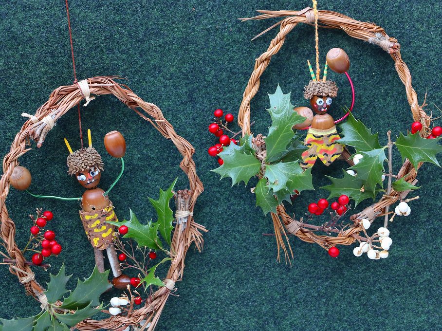 節分のリースを折り紙で手作り！作り方も簡単な誰でもできる工作！ココシレル