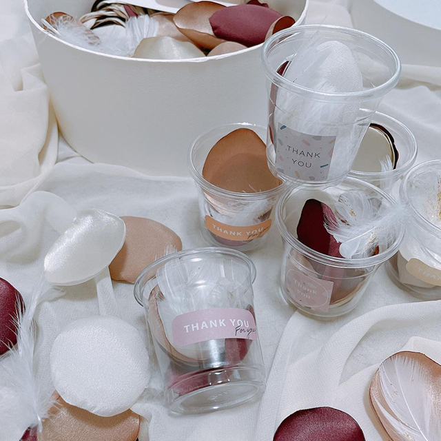 フラワーシャワー スターシャワー 入れ物 カップ 蓋つき 40個 - メルカリ