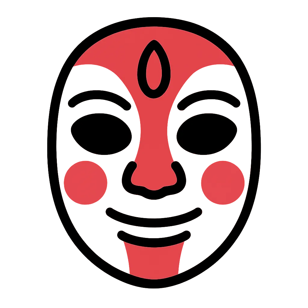 お面屋の屋台のイラストかわいいフリー素材集 いらすとや