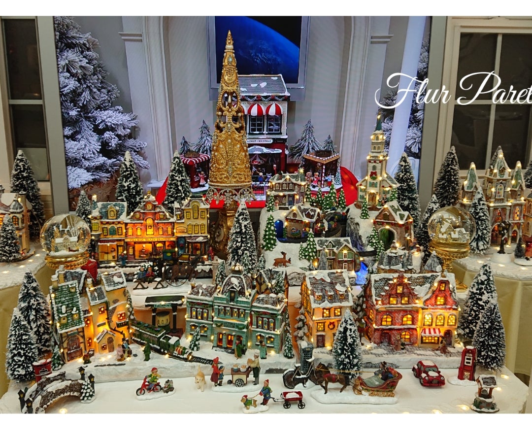 クリスマスジオラマのインテリア実例RoomClip ルームクリップ