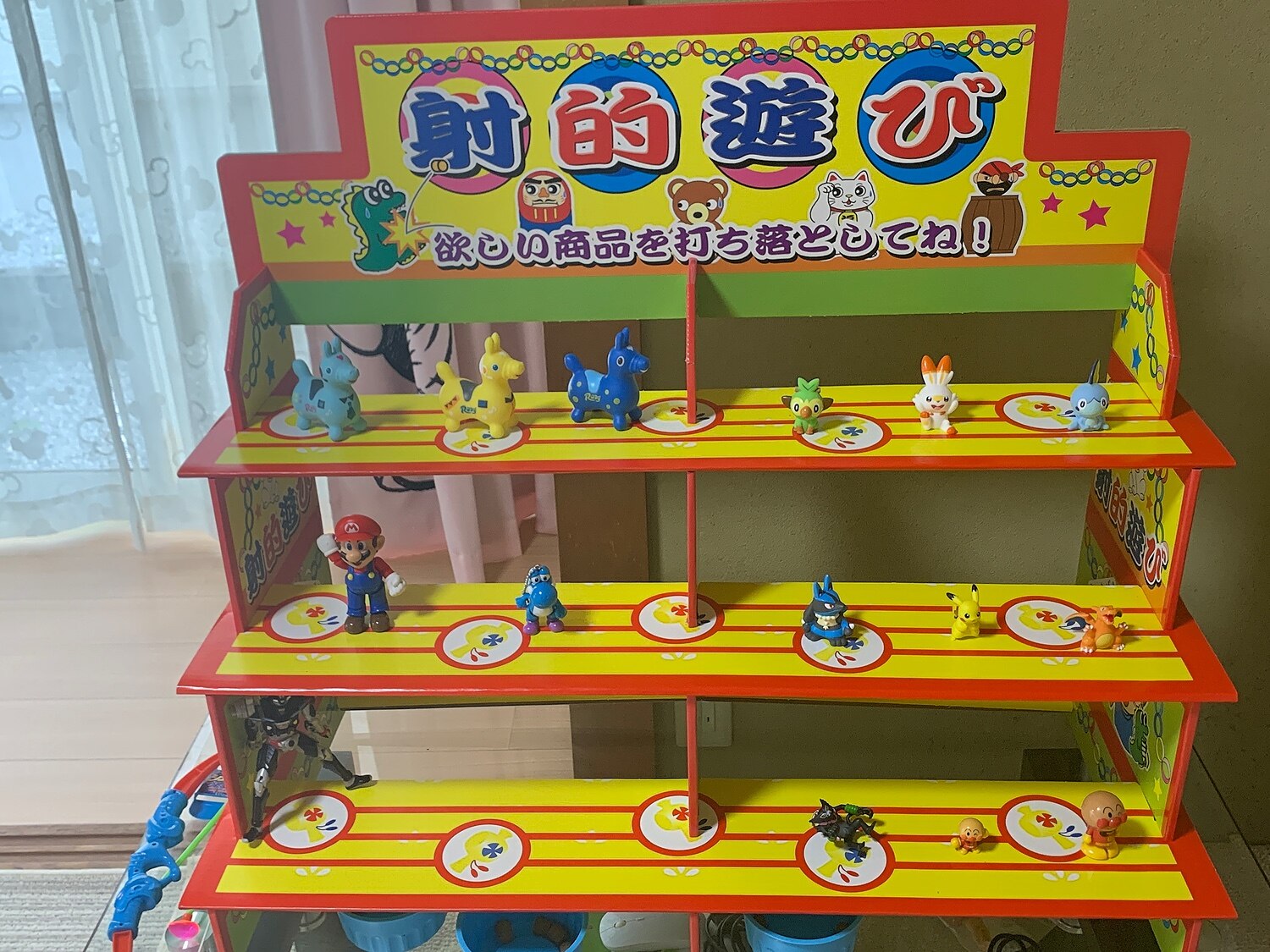 おうちで縁日＠しゃてき☆おうちで遊べる夏祭り☆お祭りがないないらおうちでやってしまえ企画！！おもちゃ、おかしをゲット☆家の中でも親子で楽しめる♪