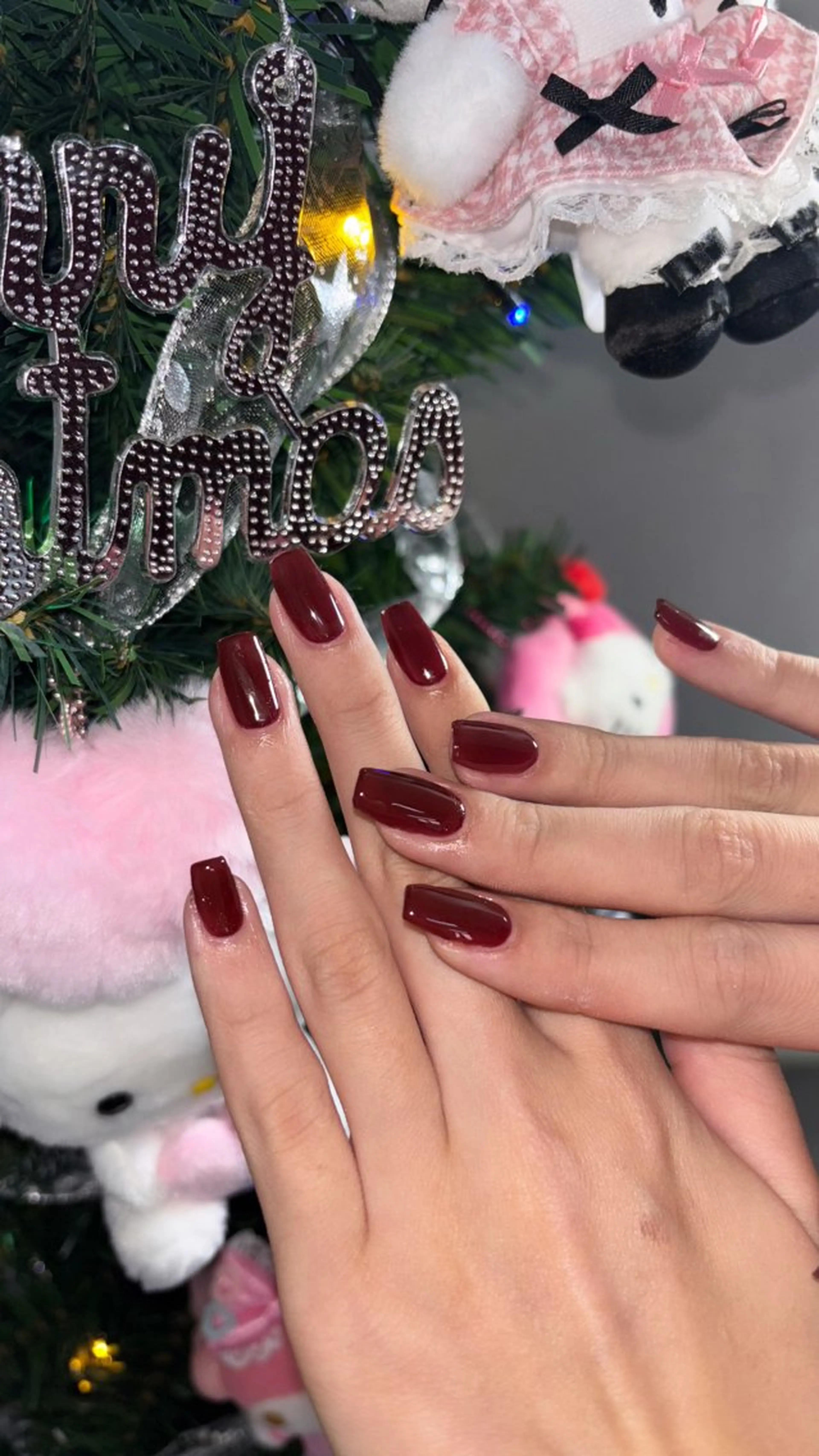 2025年秋トレンド ワンカラー ハンド クリスマスのネイルデザイン集人気順3ページ目ホットペッパービューティ