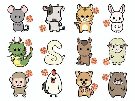 辰年 たつ のかわいい干支だるまイラスト園だより、おたよりで使えるかわいいイラストの無料素材集 イラストだより