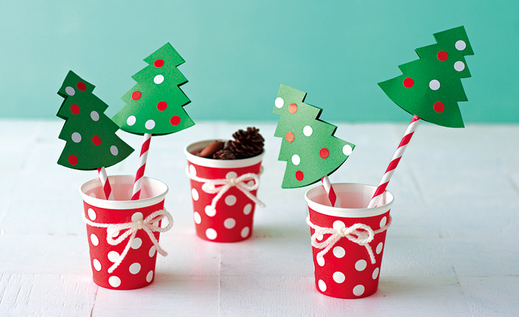 クリスマス 紙コップ お菓子TikTok