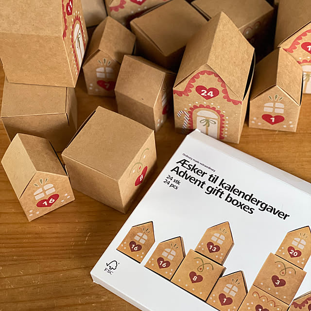 アドベントカレンダーを手作りしよう！思わず作りたくなるお洒落な参考例が満載