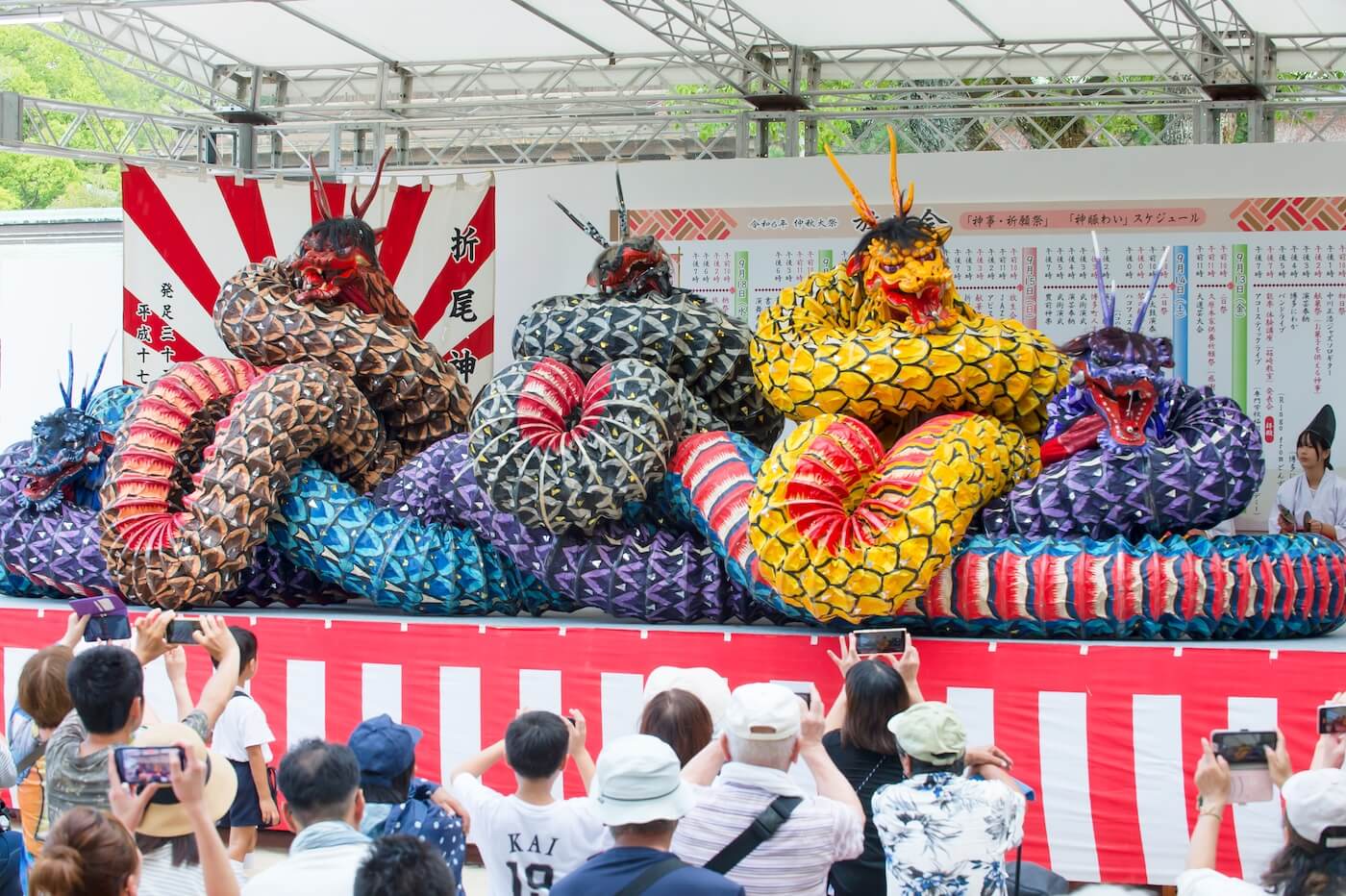 筥崎宮 放生会の定番！屋台花山のラーメン＆見世物小屋♪』hakata-annさんの日記食べログ