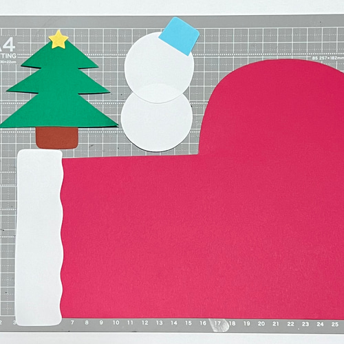 保育園の手作りクリスマスくつ下 ブーツ？沖縄移住生活もここまでくれば